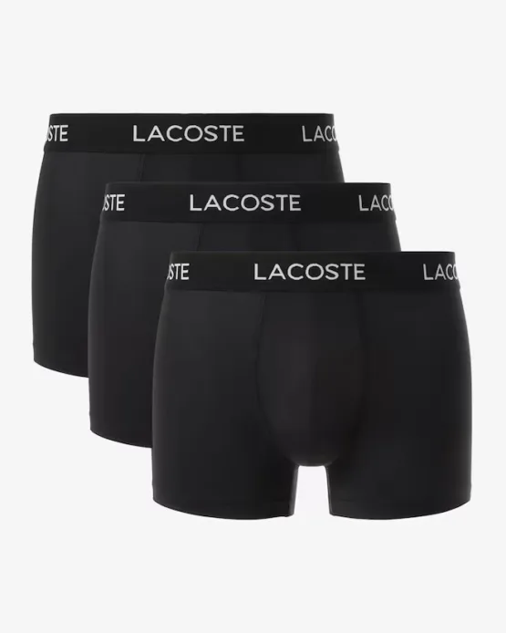 Pack de 3 bóxers lisos de microfibra Ropa Interior & Loungewear