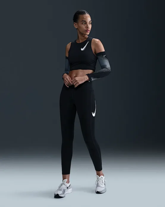 Nike Fast Leggings de tiro medio