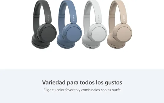 Sony Audífonos inalámbricos on-Ear WH-CH520 hasta 50 Horas de duración de batería, Negro (Versión Nacional) - Imagen 3