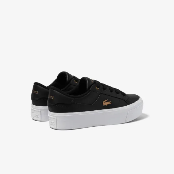 Sneakers Para mujer Ziane de piel con plataforma 🐊 - Imagen 3