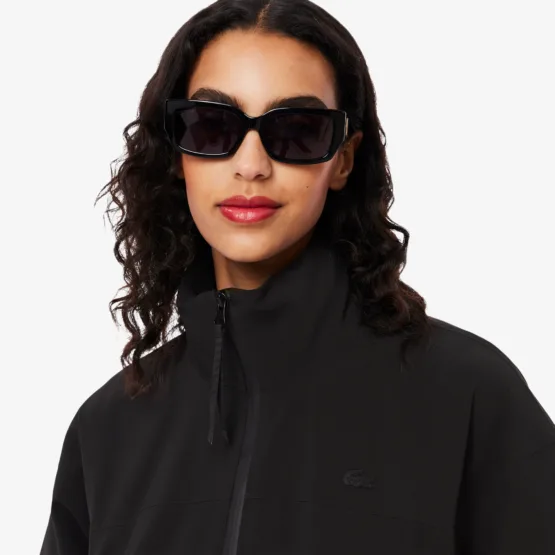 Parka elegante impermeable larga extragrande para mujer - Imagen 4