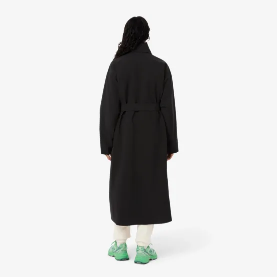 Parka elegante impermeable larga extragrande para mujer - Imagen 3