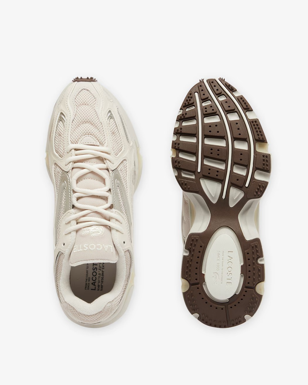 Sneakers Lacoste L003 2K24 Blanco Hueso para Hombre - Imagen 3