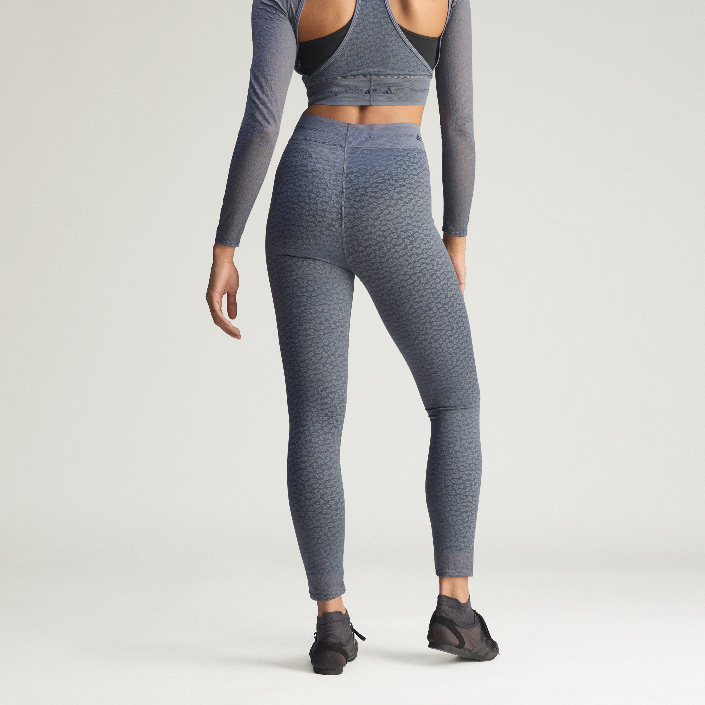 Mallas Adidas Stella McCartney 7/8 | Leggings Gris para Mujer - Imagen 3