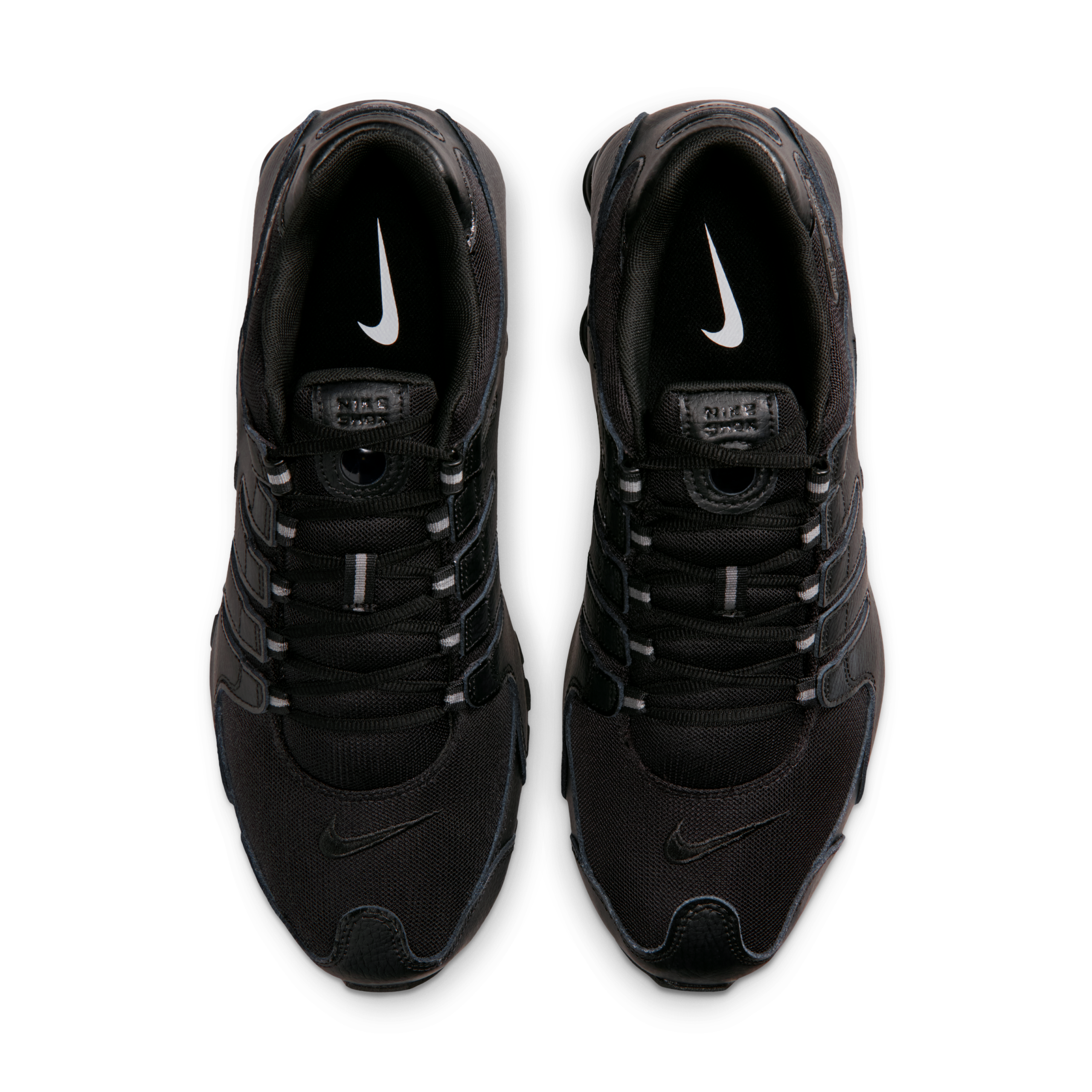 Nike Shox NZ Negro Hombre | Tenis Retro con Columnas Shox - Imagen 3