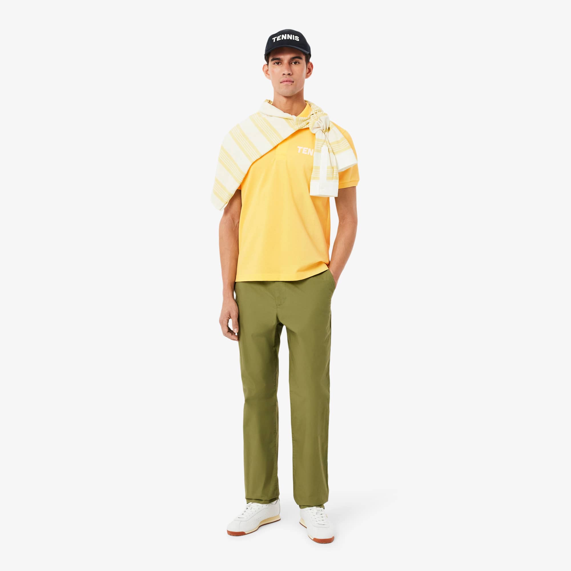 Polo Lacoste amarillo | Petit Pique Tennis Hombre - Imagen 3