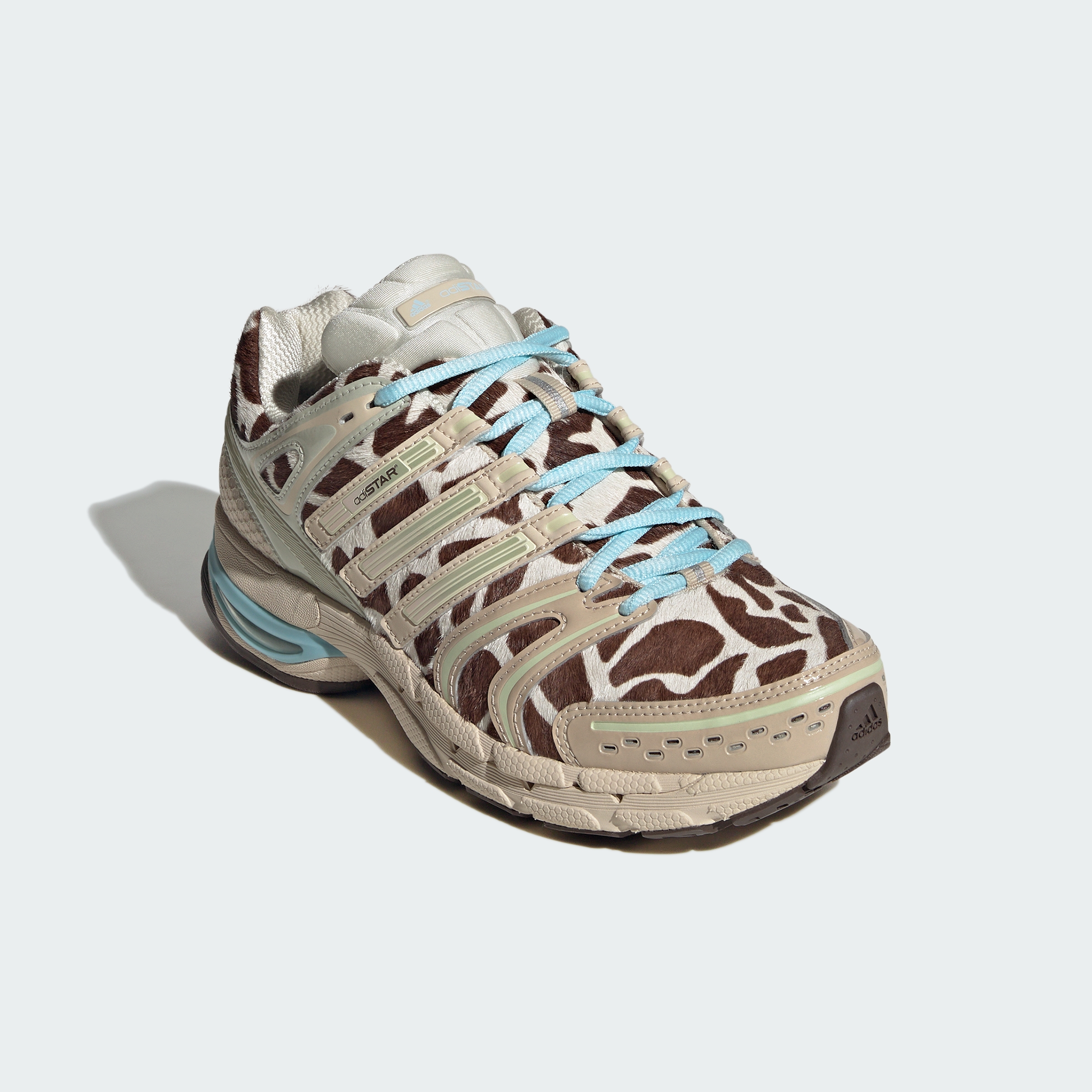 Adistar Control 5 Beige Mujer | Tenis Adidas Retro - Imagen 3