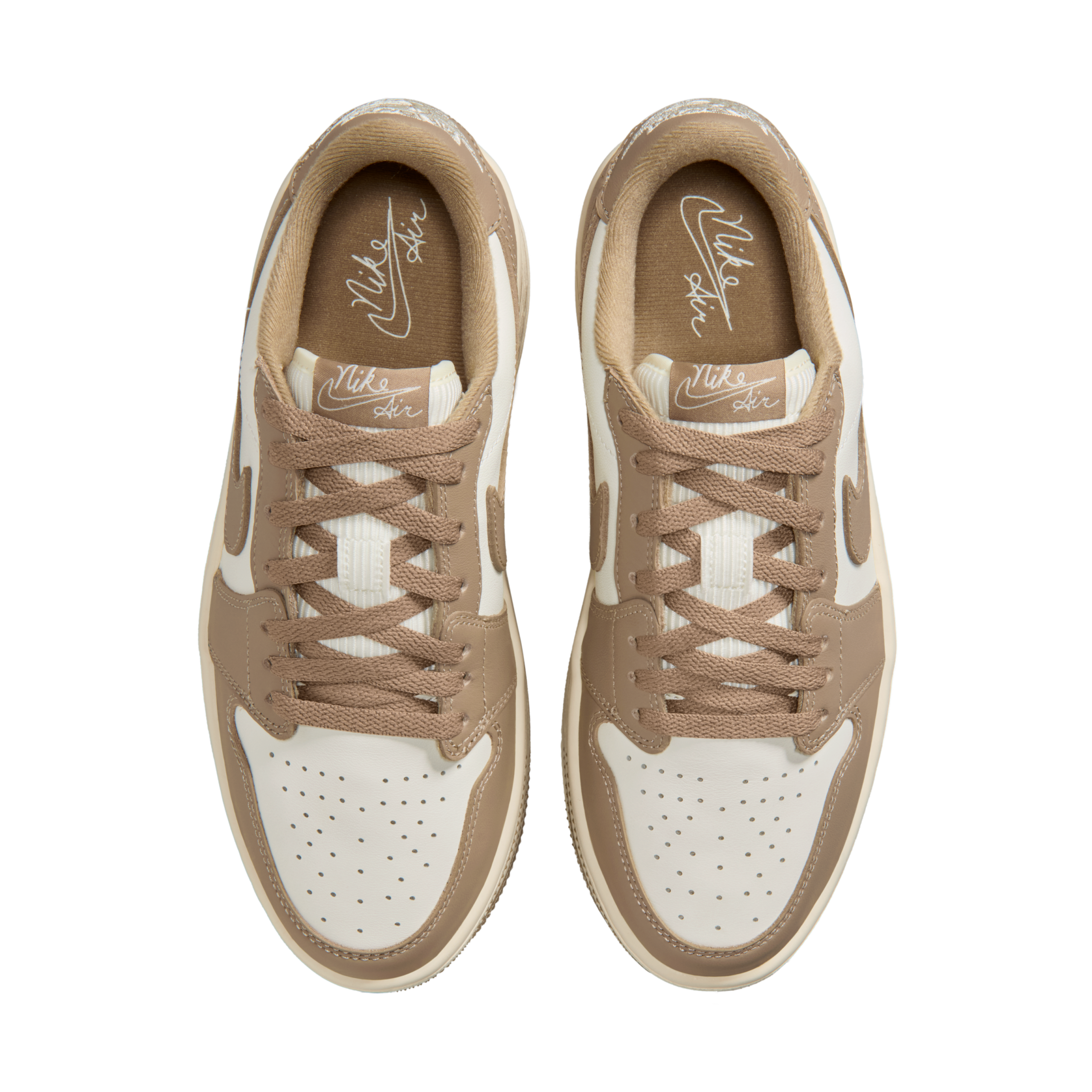 Jordan Triple Stack Caqui Mujer | Air Jordan 1 con Plataforma - Imagen 3