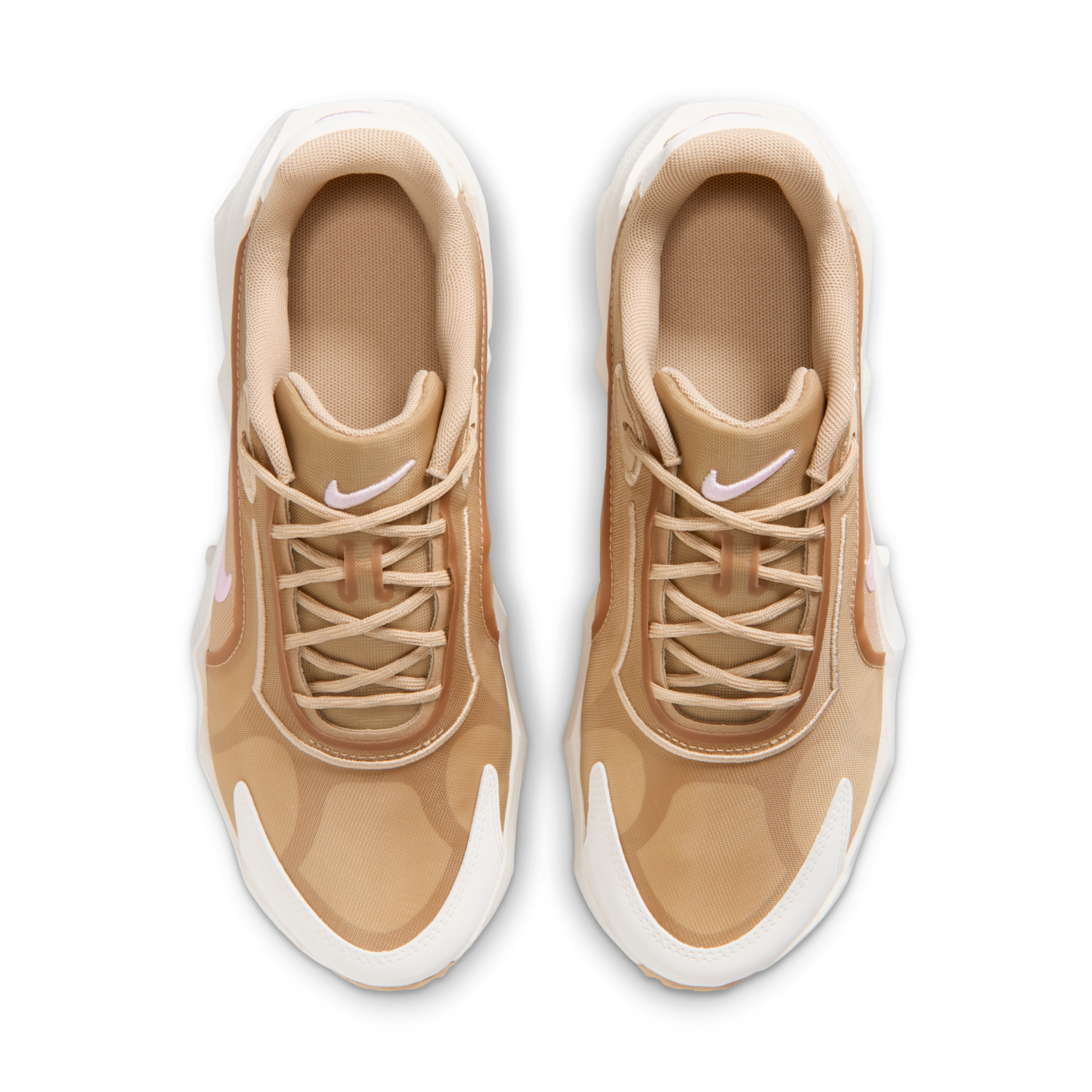 Nike Aura Edge Caqui Mujer | Tenis con Entresuela Gruesa - Imagen 3