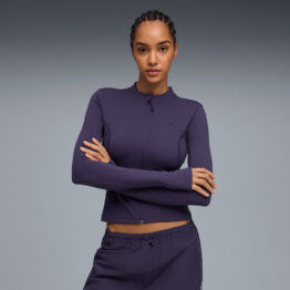 Chamarra Puma PUMATECH Morada Semi Ajustada para Mujer