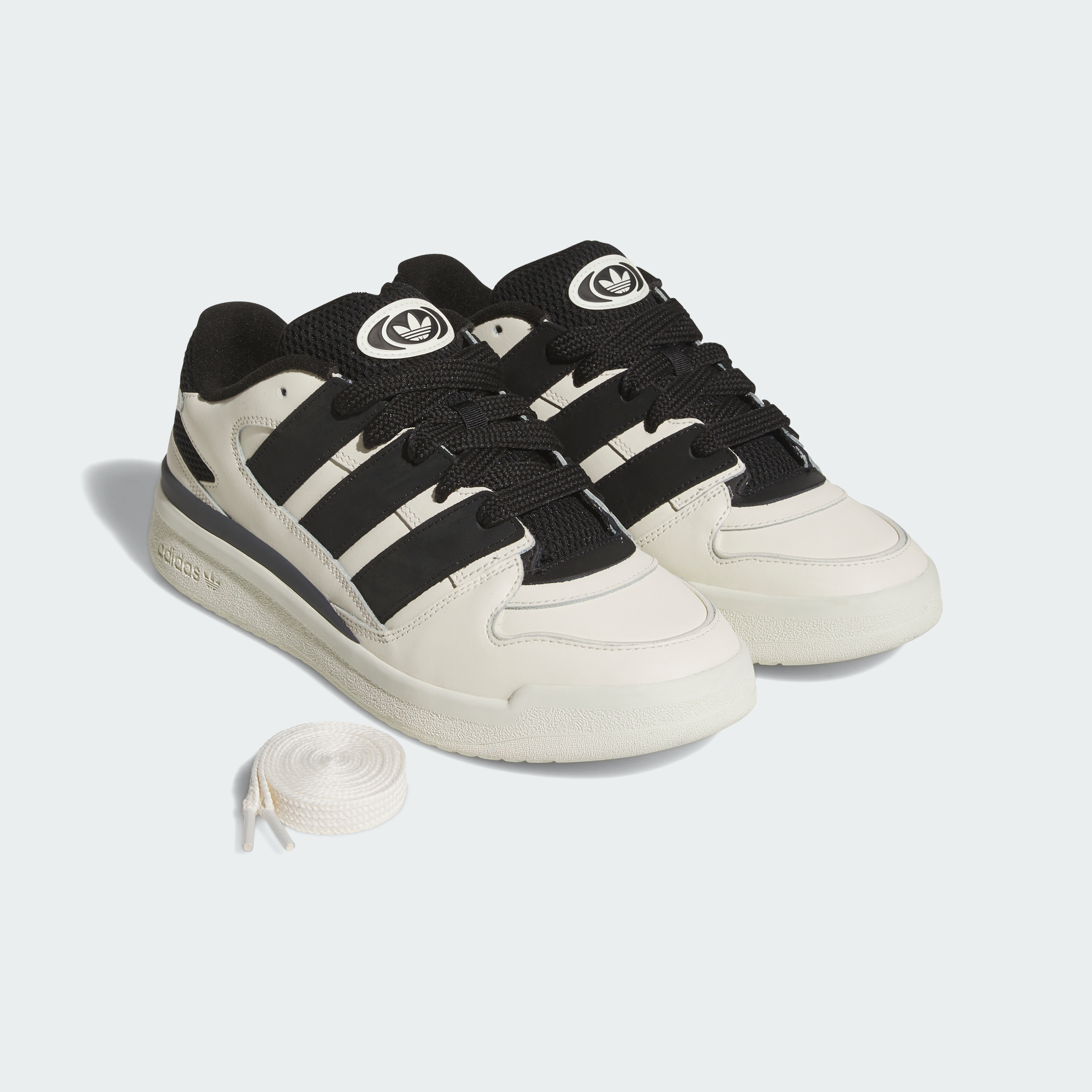 Adidas Forum2000 Blanco | Tenis con 3 Franjas Grandes - Imagen 3