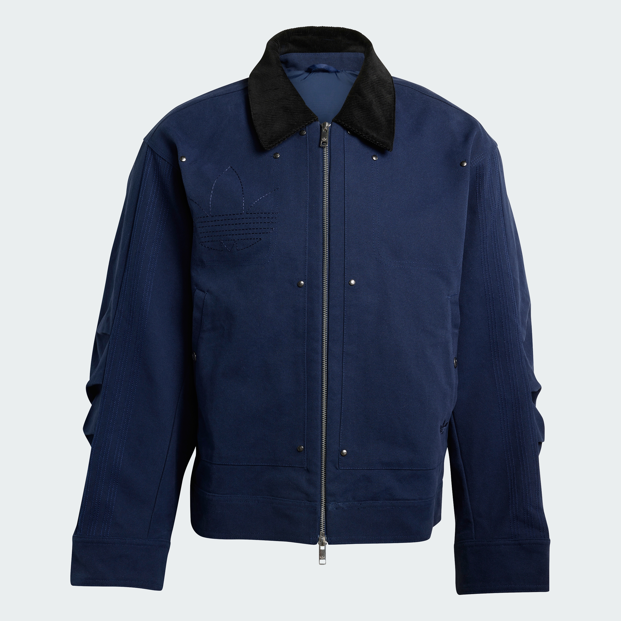 Chamarra Adidas bomber azul | Premium Essentials - Imagen 3