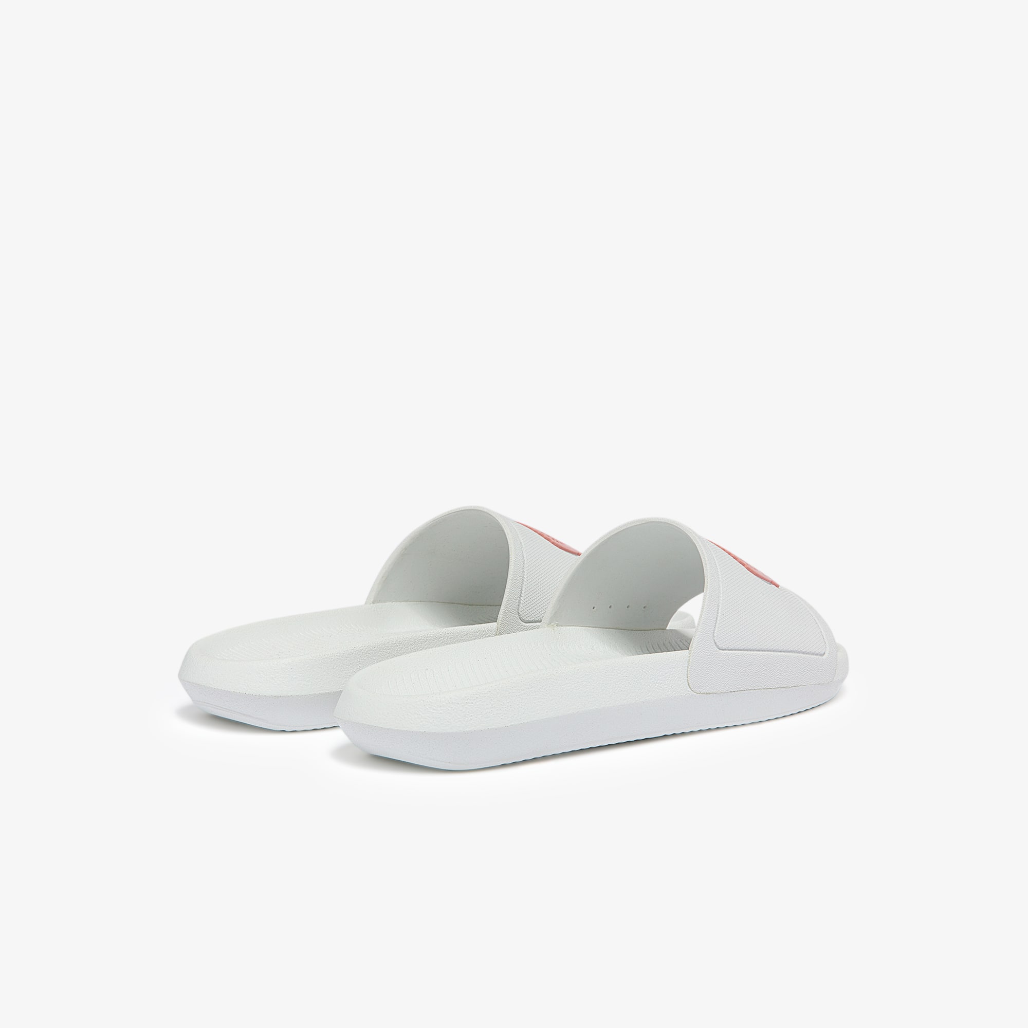 Sandalias Lacoste Croco Slide | Blanco Mujer - Imagen 3