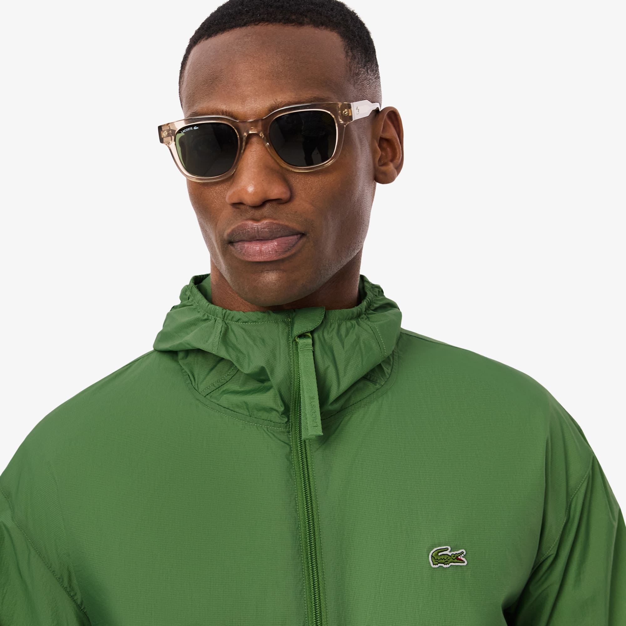 Chamarra Lacoste ripstop | Ligera Repelente Hombre - Imagen 3