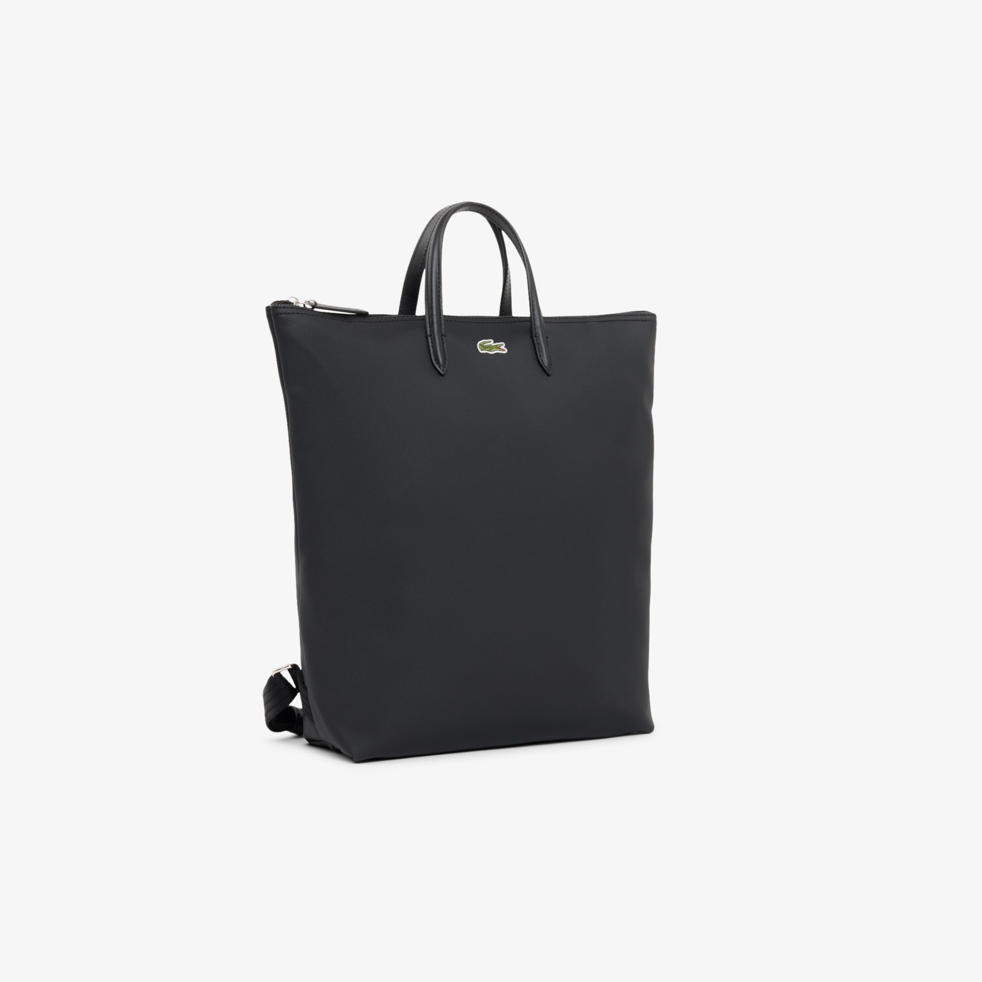 Mochila Lacoste L.12.12 | Petit Pique Negra - Imagen 3