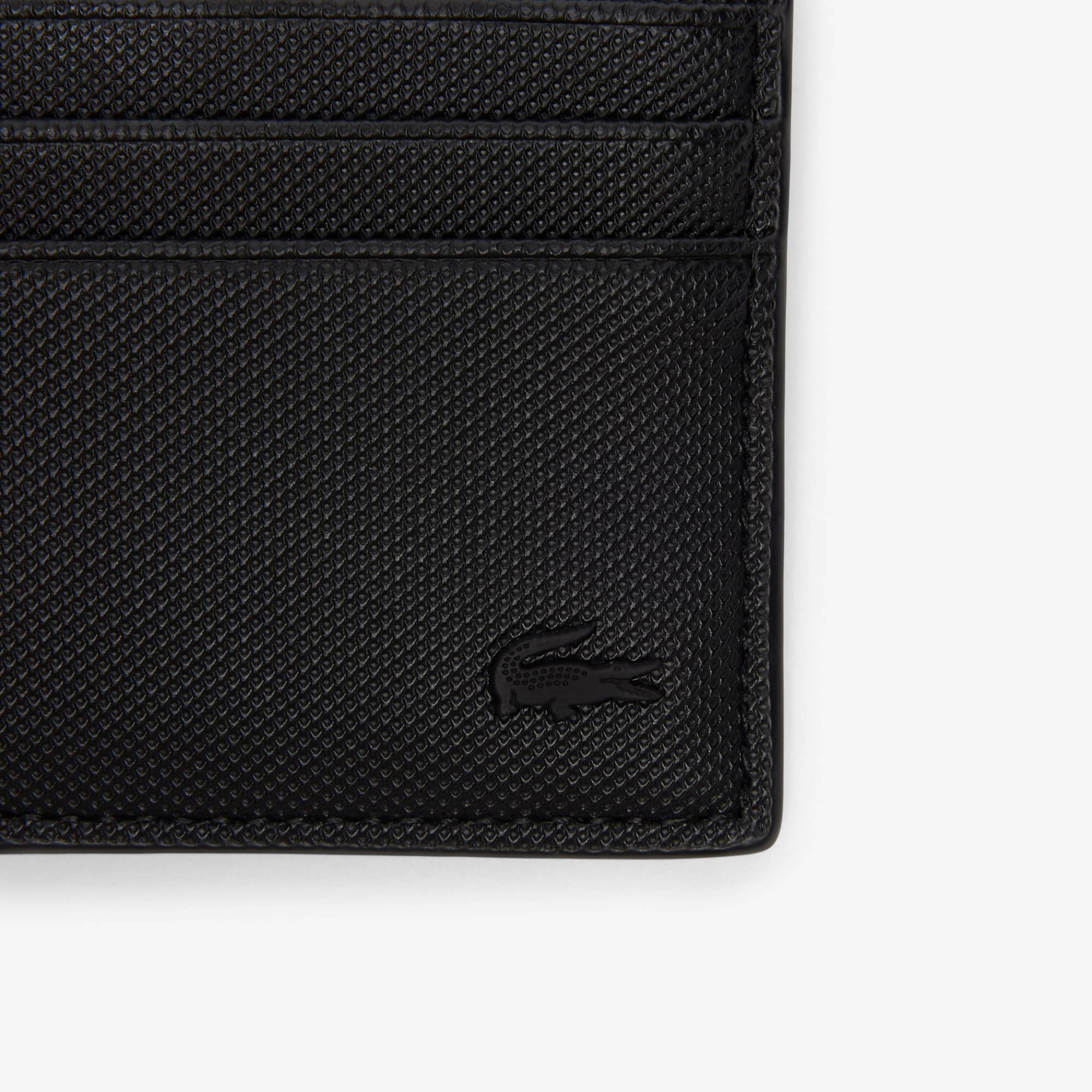 Tarjetero Lacoste clasico | Negro Hombre - Imagen 3