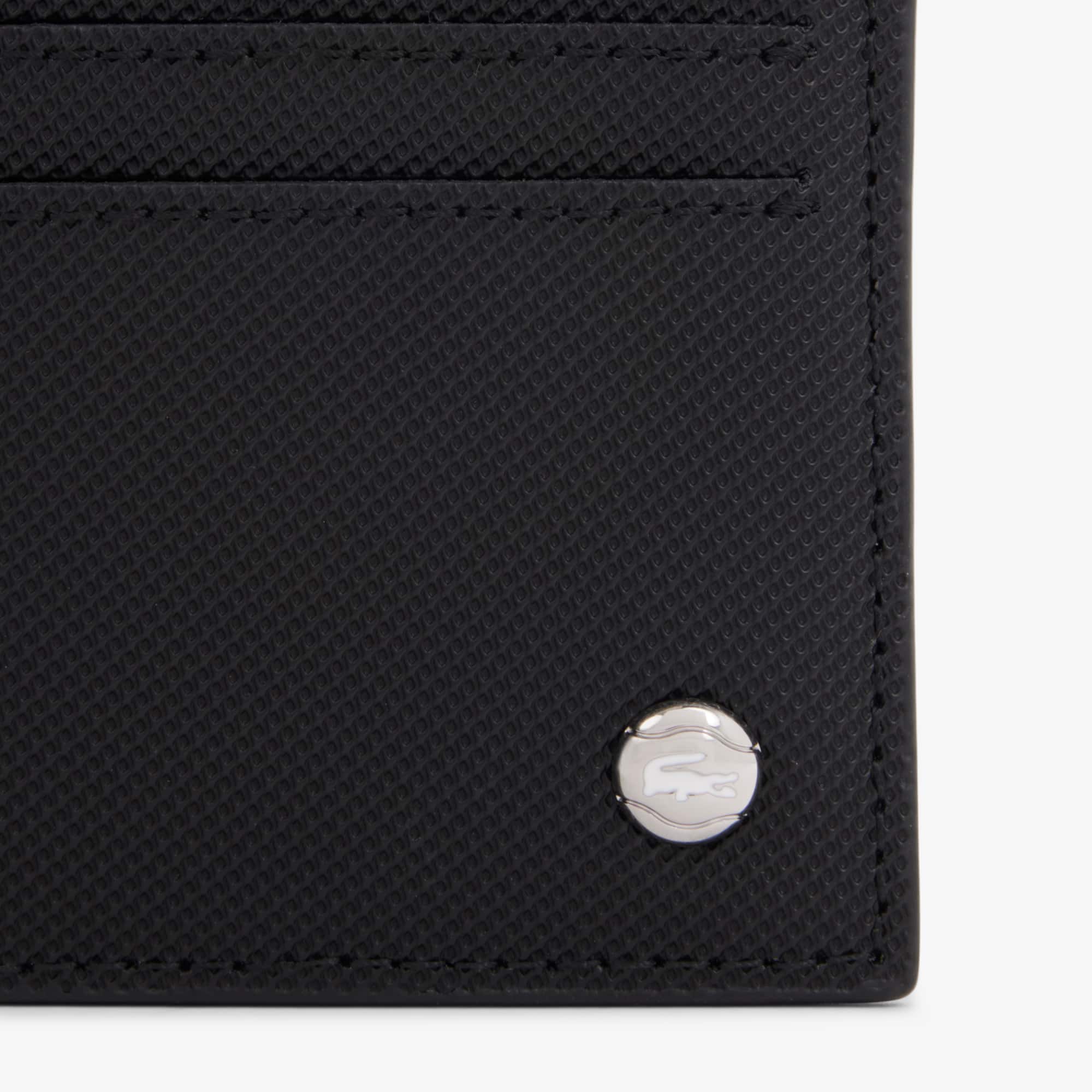 Tarjetero Lacoste Langon | Petit Pique Negro - Imagen 3