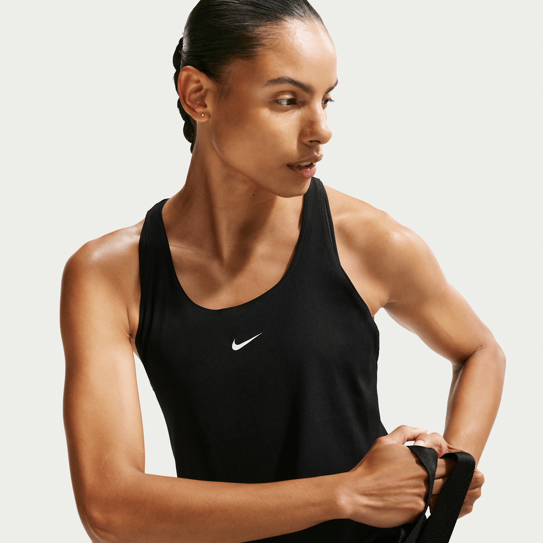 Top Nike Pro negro | Tirantes Dri-FIT Mujer - Imagen 3