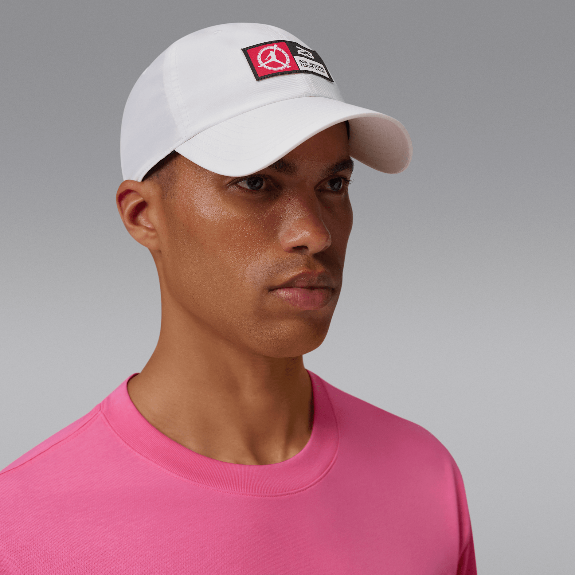 Gorra Jordan Flight Club | Visera Plana Blanca - Imagen 3