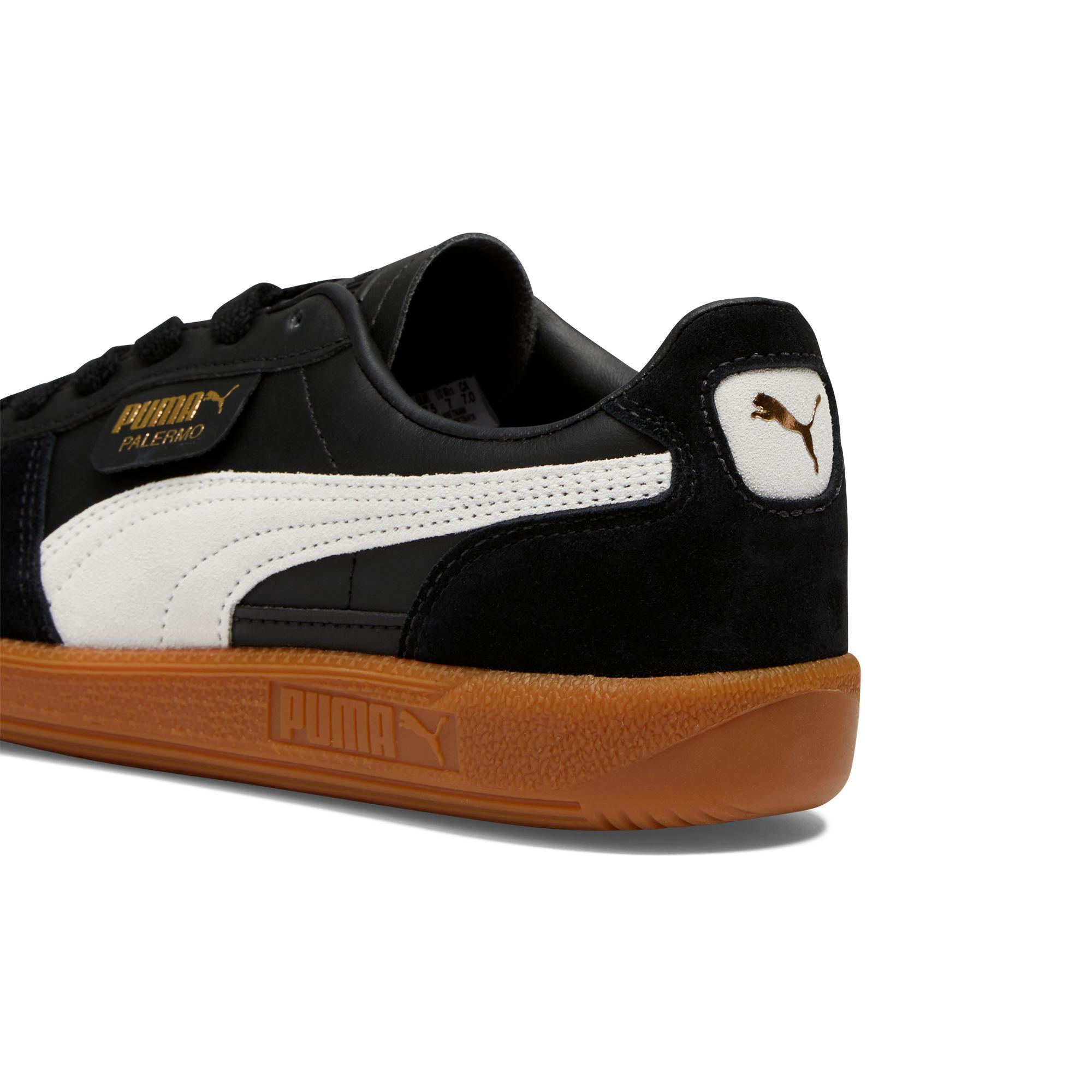 Puma Palermo cuero negro | Tenis Mujer - Imagen 3