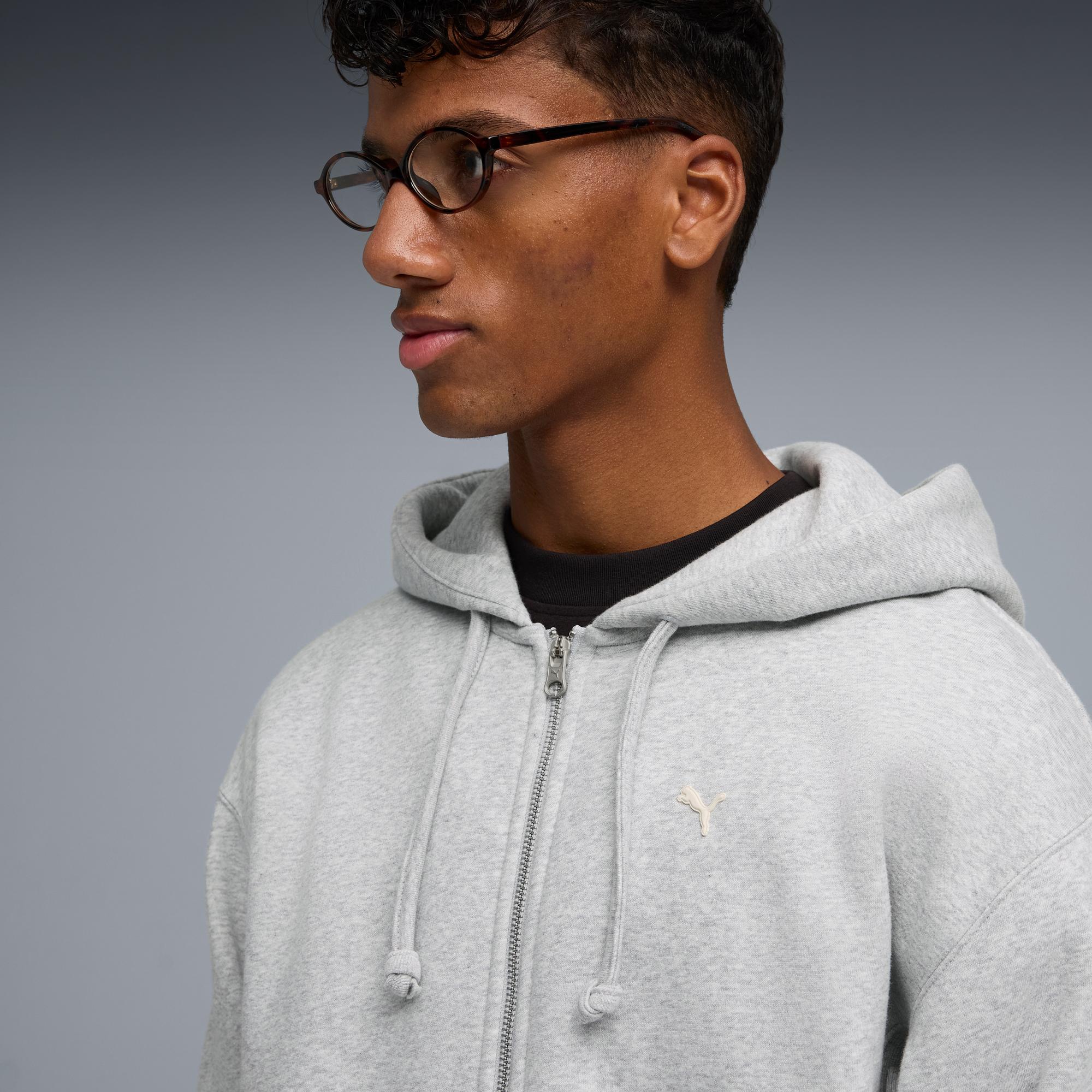 Chamarra Puma Select Essentials gris | Hombre - Imagen 3
