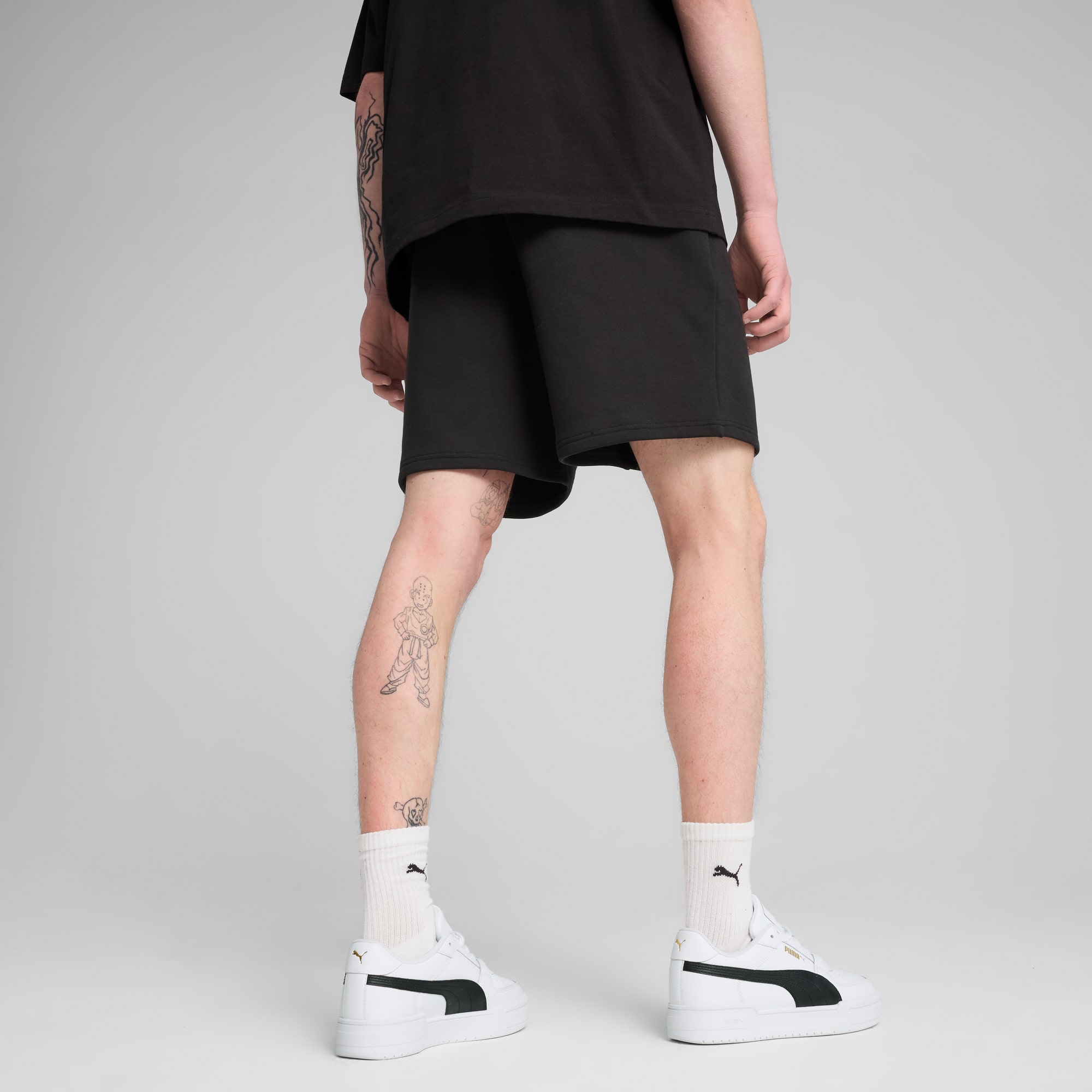 Shorts Puma Wardrobe | Essentials Negros Hombre - Imagen 3