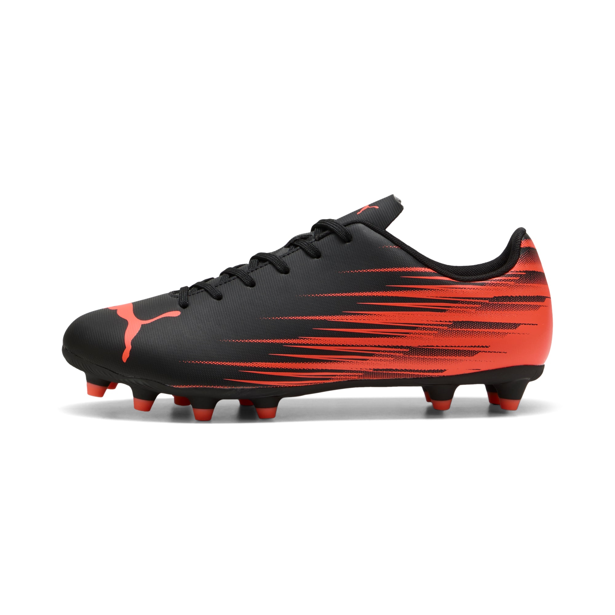 Puma Attacanto II | Tacos FG/AG Negro Rojo