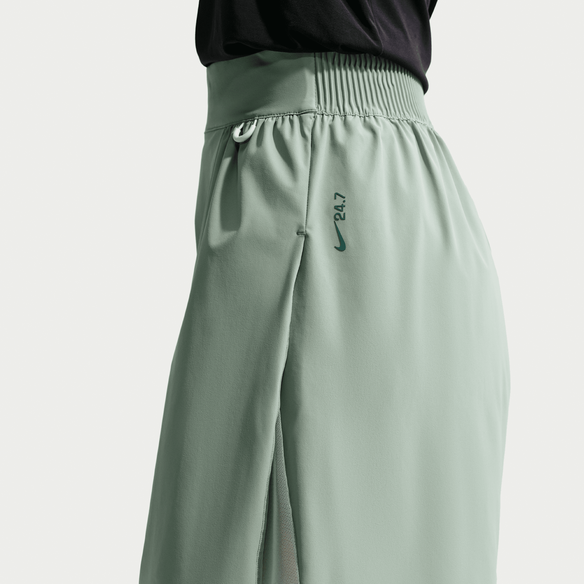 Shorts Nike PerfectStretch | 24.7 Tiro Alto Mujer - Imagen 3